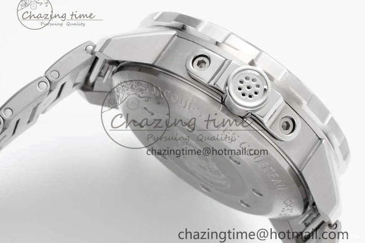 MIROTIME 0123 Aquatimer Chrono SS V6SF 1:1 Best Edition Blue Dial on SS Bracelet A Modern 7032